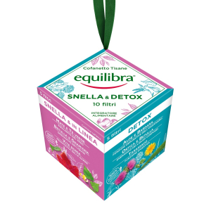 Equilibra cofanetto tisane snella e detox 10 filtri da 2 gr