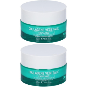 Acquista Online equilibra collagene vegetale crema viso antirughe rimpolpante 2x50 ml e Cerca l'offerta più bassa