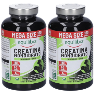 Acquista Online equilibra creatina monoidrato compresse 2x270 g e Cerca l'offerta più bassa