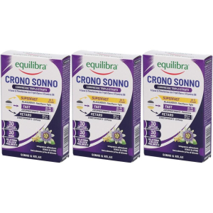 Acquista Online equilibra crono sonno compresse 3x40 g e Cerca l'offerta più bassa
