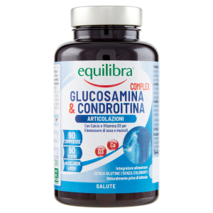 Acquista Online equilibra glucosamina & condroitina complex integratore per le articolazioni 90 compresse e Cerca l'offerta più bassa