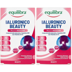 Acquista Online equilibra® ialuronico beauty 2x15,3 g compresse e Cerca l'offerta più bassa