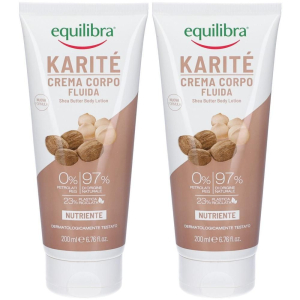 Acquista Online equilibra® karitè crema corpo fluida 2x200 ml e Cerca l'offerta più bassa