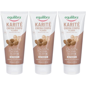 Acquista Online equilibra® karitè crema corpo fluida 3x200 ml e Cerca l'offerta più bassa
