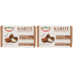 Acquista Online equilibra® karitÉ sapone 100% vegetale set da 2 2x100 ml e Cerca l'offerta più bassa