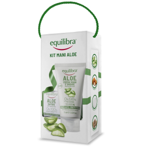Acquista Online equilibra kit mani aloe 1 sapone 100% vegetale 100 g + 1 crema mani unghie 75 ml e Cerca l'offerta più bassa