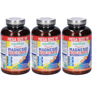 Acquista Online equilibra magnesio bisglicinato capsule 3x156 g e Cerca l'offerta più bassa