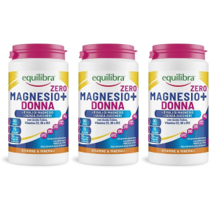 Acquista Online equilibra magnesio+ donna zero polvere 3x200 g e Cerca l'offerta più bassa