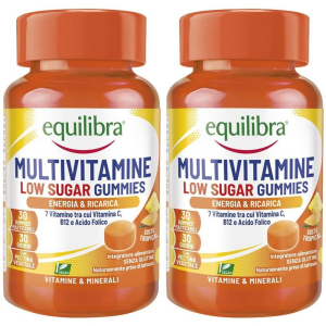 Acquista Online equilibra multivitamine gummies low sugar gusto tropical 2x90 g e Cerca l'offerta più bassa