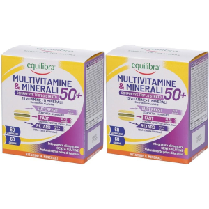 Acquista Online equilibra multivitamine & minerali 50+ comrpesse triplo strato bipack e Cerca l'offerta più bassa