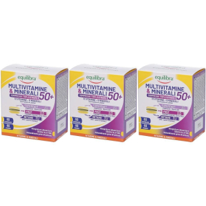 Acquista Online equilibra multivitamine & minerali 50+ comrpesse triplo strato bipack e Cerca l'offerta più bassa