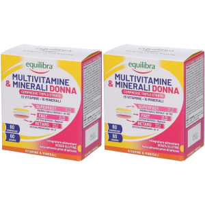 Acquista Online equilibra multivitamine & minerali donna compresse triplo strato bipac e Cerca l'offerta più bassa