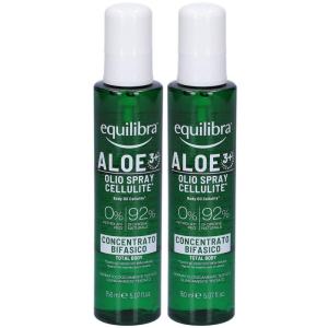 Acquista Online equilibra olio corpo cellulite aloe 2x150 ml e Cerca l'offerta più bassa