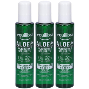 Acquista Online equilibra olio corpo cellulite aloe 3x150 ml e Cerca l'offerta più bassa