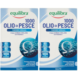 Acquista Online equilibra® olio di pesce 1000 set da 2 2x78 g capsule e Cerca l'offerta più bassa