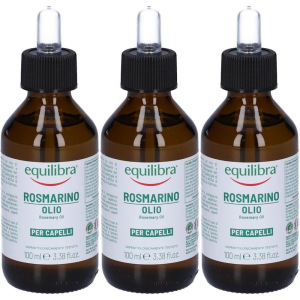 Acquista Online equilibra olio di rosmarino capelli 3x100 ml e Cerca l'offerta più bassa