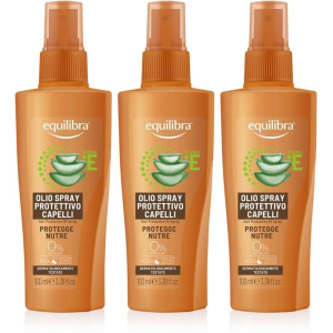 Acquista Online equilibra olio spray protettivo capelli 3x100 ml e Cerca l'offerta più bassa