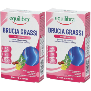 Acquista Online equilibra perdita di peso brucia grassi x2 2x36 g compresse e Cerca l'offerta più bassa
