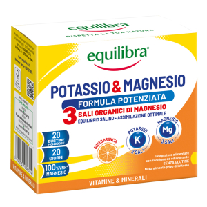 potassio & magnesio 3 20bust bugiardino cod: 986147116 