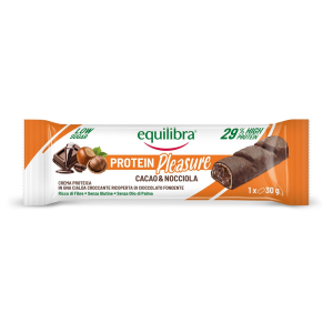 Acquista Online equilibra protein pleasure cacao & nocciola barretta proteica 1 barretta da 30 g e Cerca l'offerta più bassa