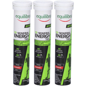 Acquista Online equilibra® re-mineral energy tabs 3x86 g compresse e Cerca l'offerta più bassa