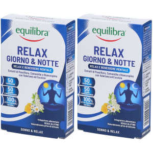 Acquista Online equilibra® relax giorno & notte set da 2 2x20,5 g compresse e Cerca l'offerta più bassa