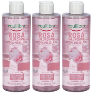Acquista Online equilibra® rosa ialuronica acqua micellare 3x400 ml e Cerca l'offerta più bassa