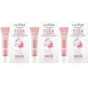 Acquista Online equilibra® rosa ialuronica contorno occhi liftante 3x15 ml e Cerca l'offerta più bassa