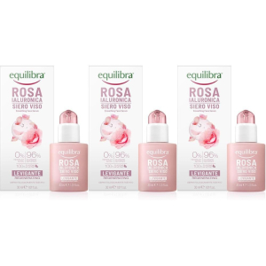 Acquista Online equilibra® rosa ialuronica siero viso levigante 3x30 ml e Cerca l'offerta più bassa