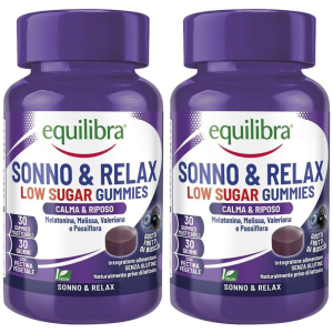 Acquista Online equilibra sonno & relax gummies low sugar 2x90 g e Cerca l'offerta più bassa