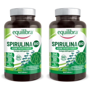 Acquista Online equilibra spirulina bio 240 compresse 2x120 g e Cerca l'offerta più bassa