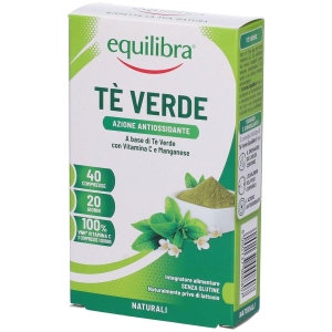 Acquista Online equilibra te' verde 40 compresse 4x40 g e Cerca l'offerta più bassa