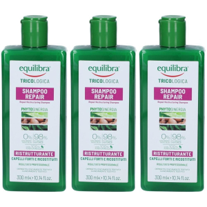 Acquista Online equilibra® tricologica shampo repair ristrutturante 3x300 ml e Cerca l'offerta più bassa
