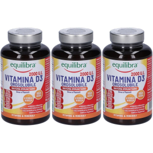 Acquista Online equilibra vitamina d3 orosolubile 3x94,5 g compresse e Cerca l'offerta più bassa