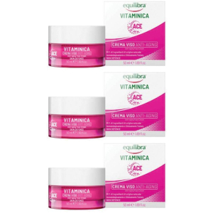 Acquista Online equilibra vitaminica crema viso anti-age 3x50 ml e Cerca l'offerta più bassa