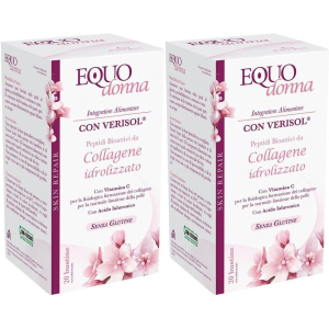 Acquista Online equodonna collagene pelle 20 buste 2x20 pz bustina e Cerca l'offerta più bassa