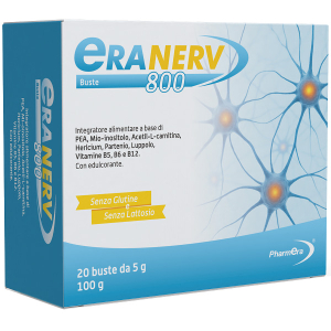 Eranerv 800 integratore per il sistema nervoso e stati di tensione 20 bustine