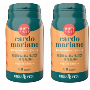 Acquista Online erba vita cardo mariano set da 2 2x30 g capsule e Cerca l'offerta più bassa