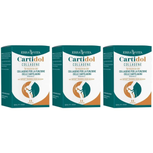 Acquista Online erba vita cartidol collagene bustine 3x133 g polvere per soluzione ora e Cerca l'offerta più bassa