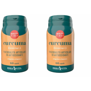 Acquista Online erba vita curcuma set da 2 2x33 g capsule e Cerca l'offerta più bassa