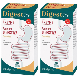 Acquista Online erba vita digestev enzyme compresse 2x30 g e Cerca l'offerta più bassa