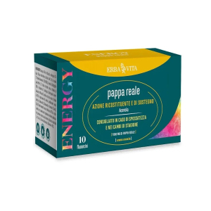 Acquista Online erba vita energy pappa reale integratore energetico naturale 10 flaconcini da 12 ml e Cerca l'offerta più bassa