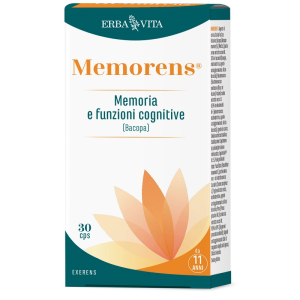 Acquista Online erba vita exerens - memorens integratore memoria e funzioni cognitive 30 capsule e Cerca l'offerta più bassa
