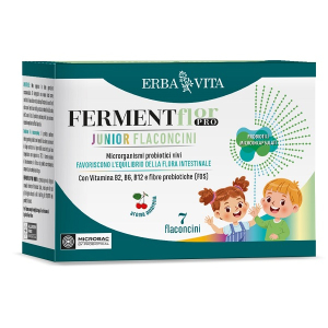 Acquista Online erba vita fermentflor pro junior integratore per il benessere intestinale dei bambini 7 flaconcini da 10 ml e Cerca l'offerta più bassa