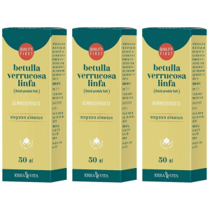 Acquista Online erba vita gemmoderivato betulla linfa 3x50 ml e Cerca l'offerta più bassa