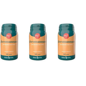 Acquista Online erba vita glucomannano 3x36 g capsule e Cerca l'offerta più bassa