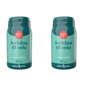 Acquista Online erba vita lecitina di soia perle 2x72 g e Cerca l'offerta più bassa