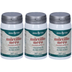 Acquista Online erba vita mirtillo nero 3x30 g capsule e Cerca l'offerta più bassa