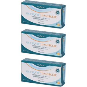 Acquista Online erba vita muco.vit pastiglie agrumate 3x90 g caramelle e Cerca l'offerta più bassa