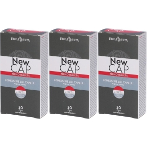 Acquista Online Erba Vita New Cap Benessere dei Capelli Compresse 3x36 g e Cerca l'offerta più bassa